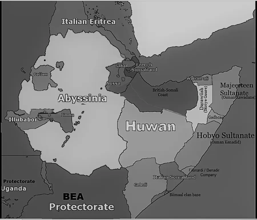 The Sultanate of the Geledi card