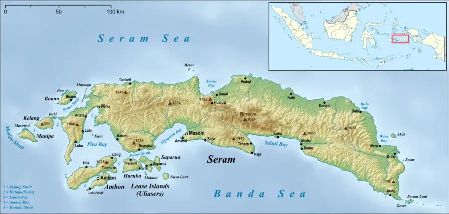 La carte Binaya