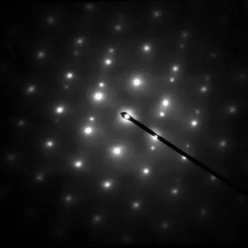 La carte Diffraction des électrons