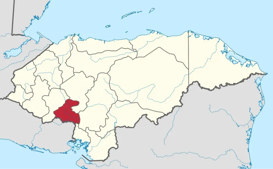 La carte Département de La Paz
