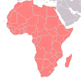 La carte Pandémie de Covid-19 en Afrique