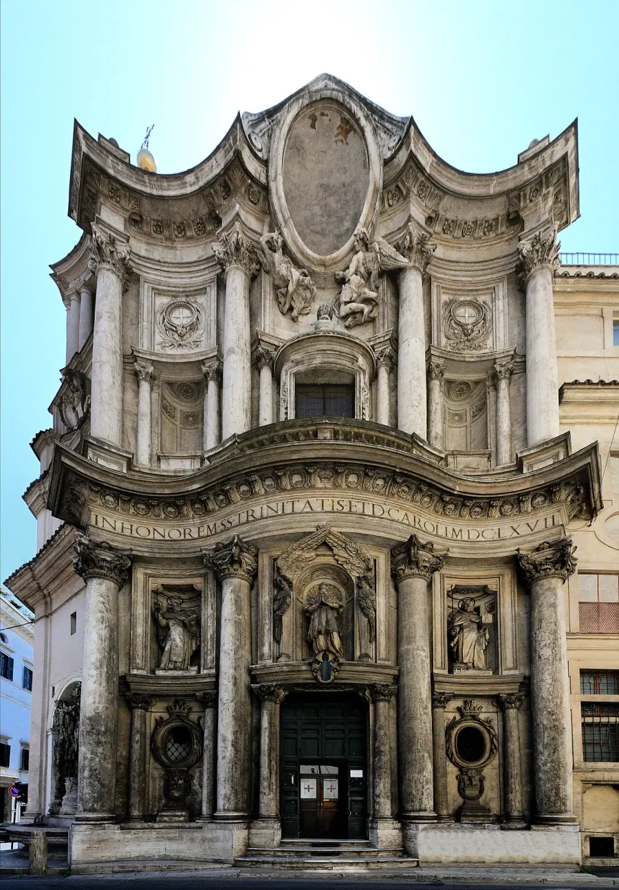 The San Carlo alle Quattro Fontane card