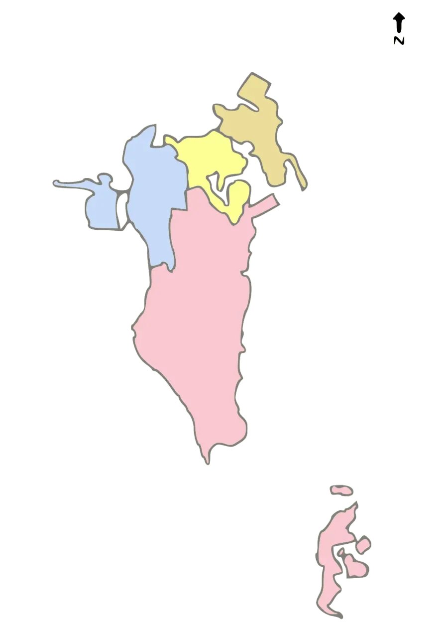 La carte Gouvernorat