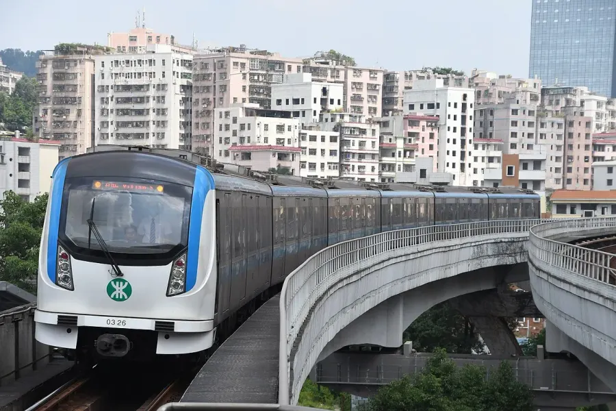 La carte Métro de Shenzhen
