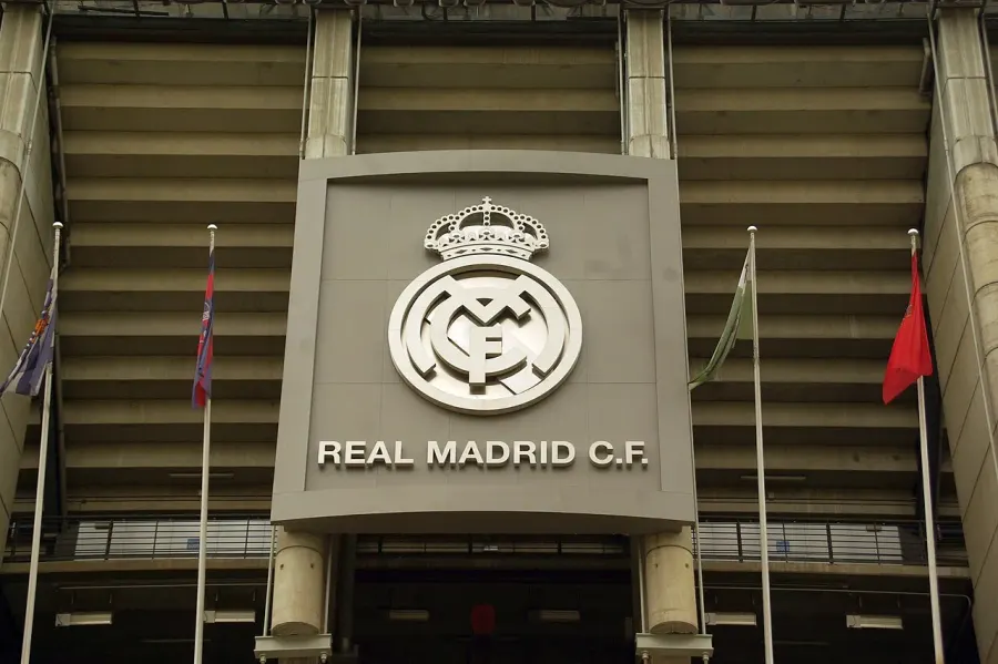 La carte Real Madrid Club de Fútbol