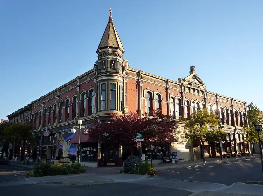 La carte Ellensburg