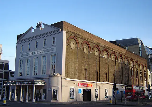 La carte Théâtre Old Vic