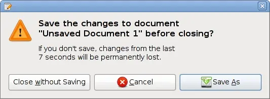 The Dialog box card