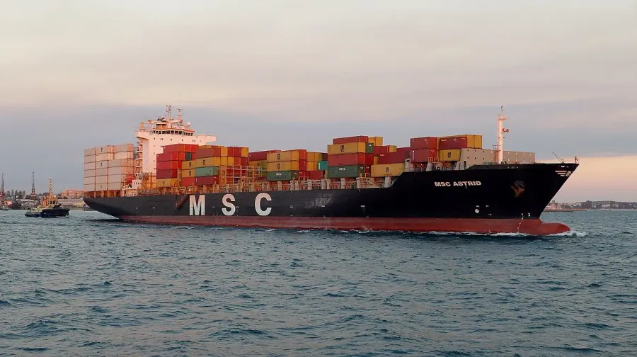 The Mediterranean Shipping Company card