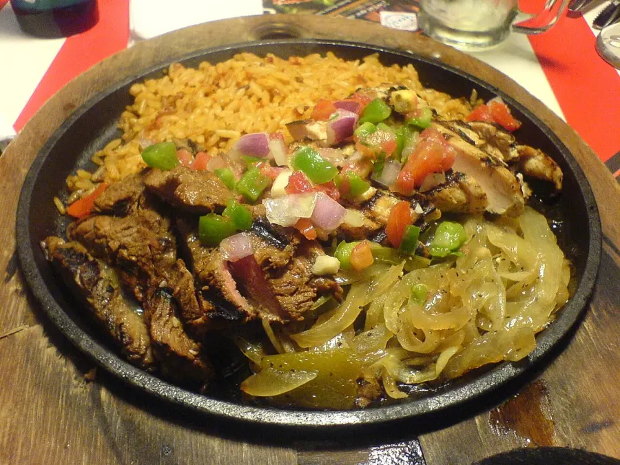 La carte Fajita