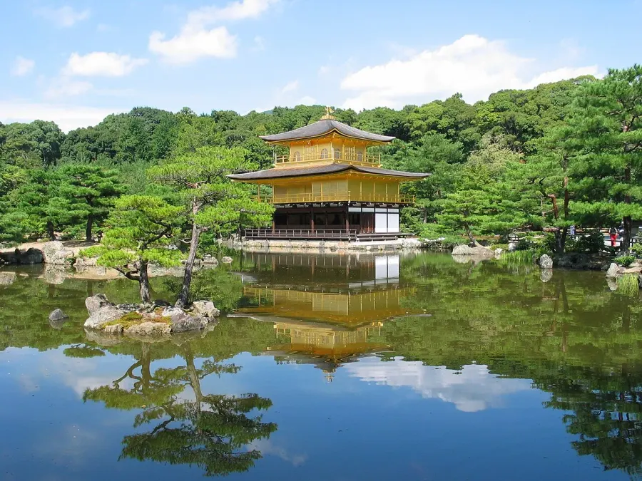 La carte Monuments historiques de l'ancienne Kyoto