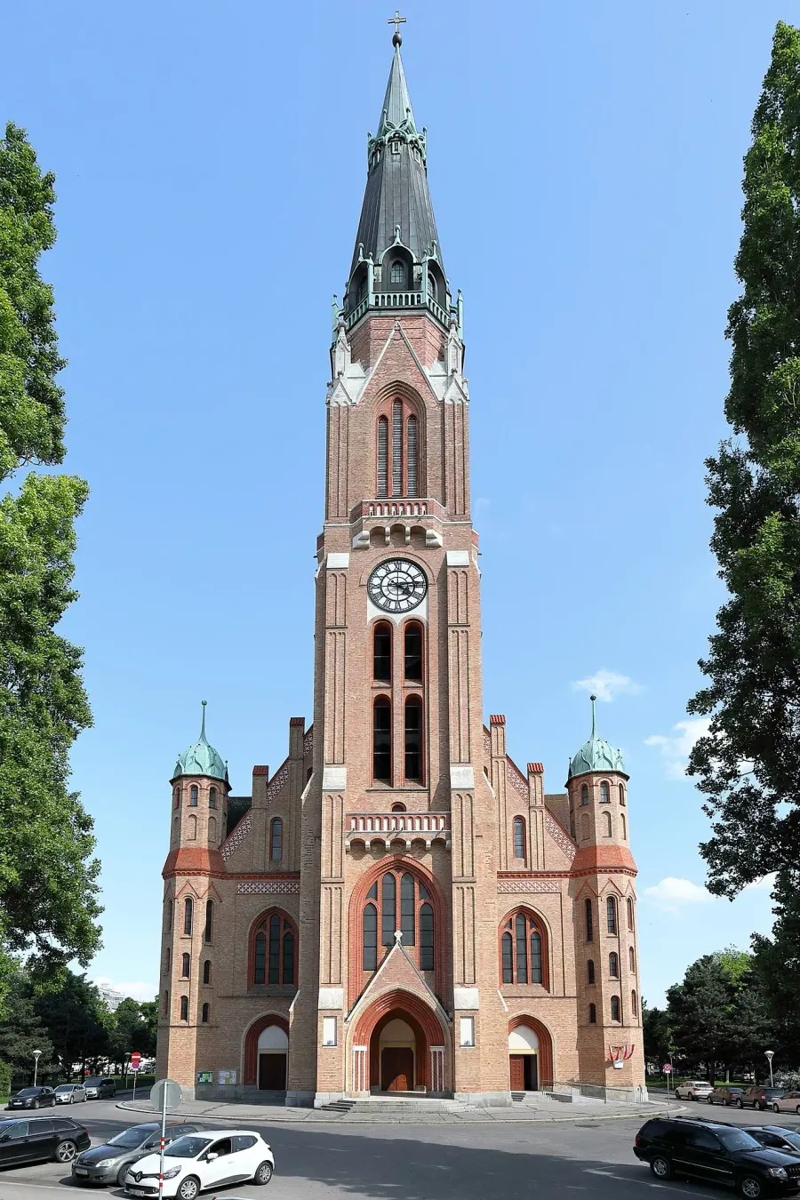 La carte Église Saint-Léopold de Donaufeld