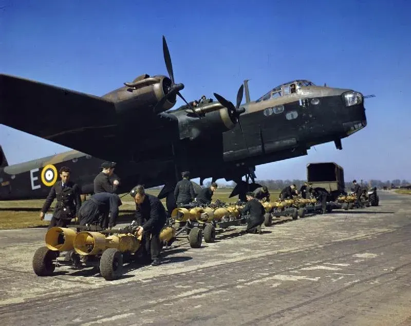 La carte Short Stirling