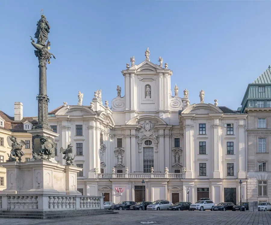 La carte Église am Hof