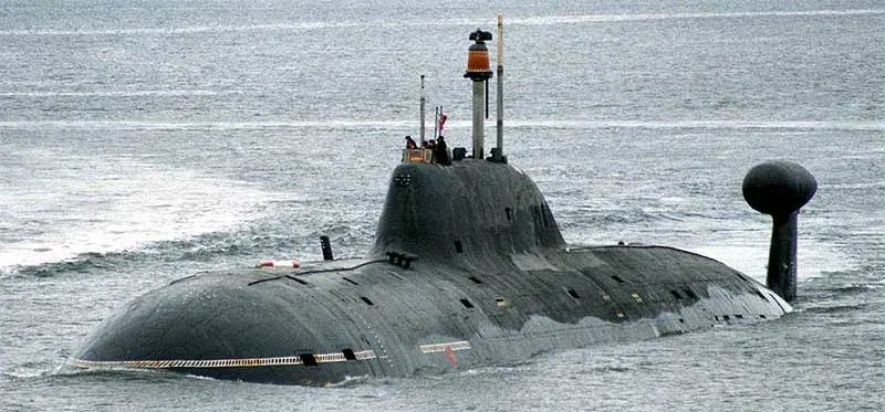 La carte Classe Akula