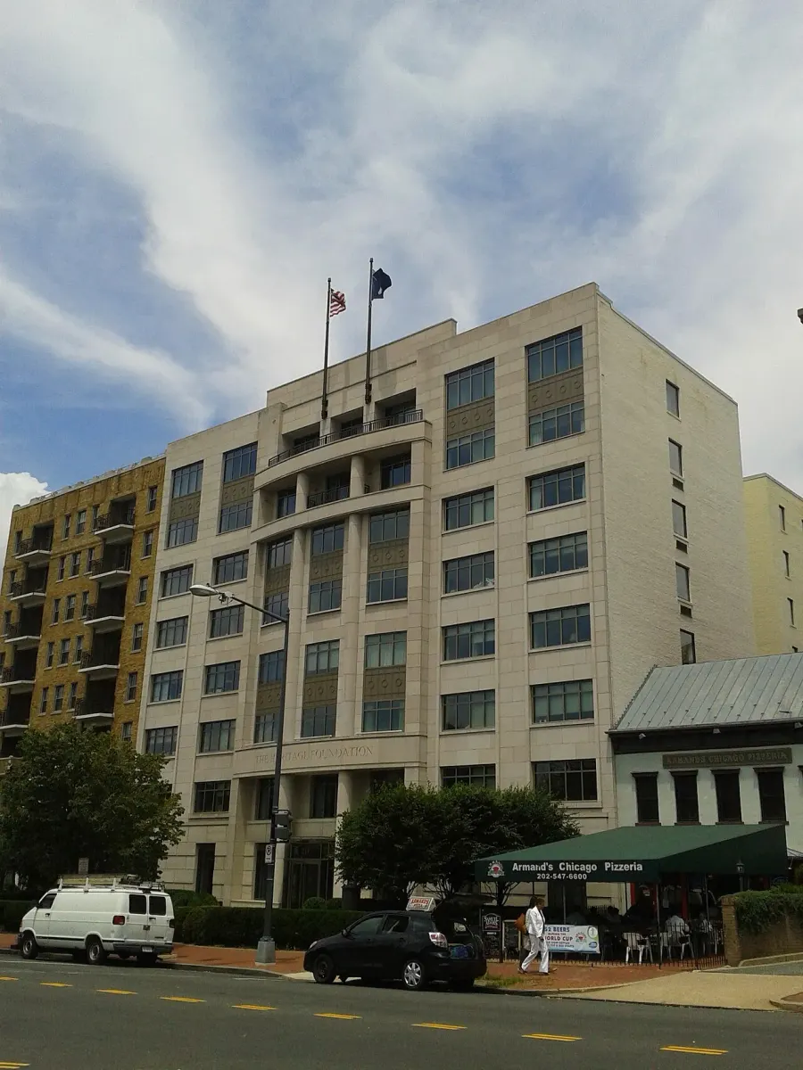 La carte Heritage Foundation