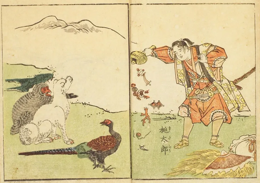 La carte Momotarō