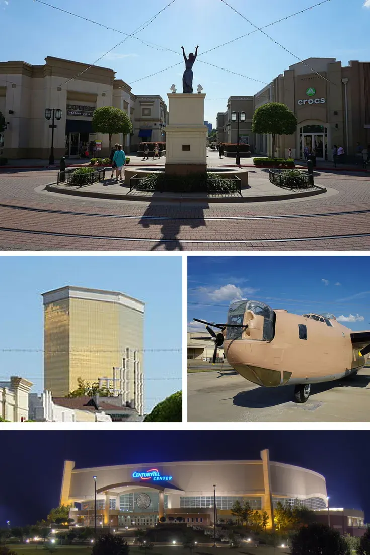 The Bossier City, Louisiana card