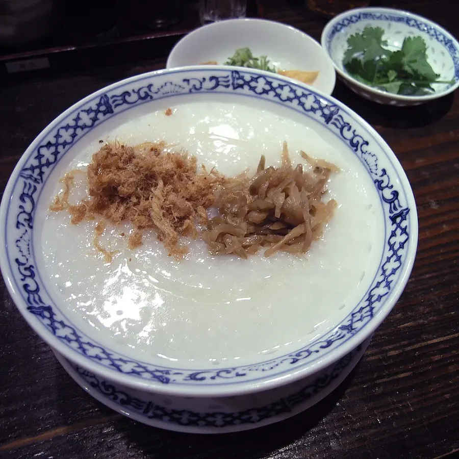 La carte Congee