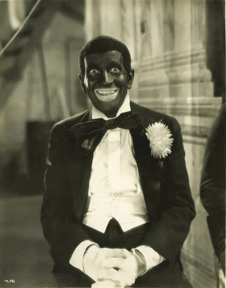 La carte Blackface