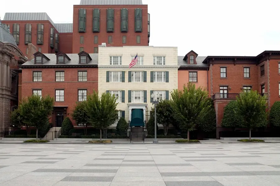 The Blair House card