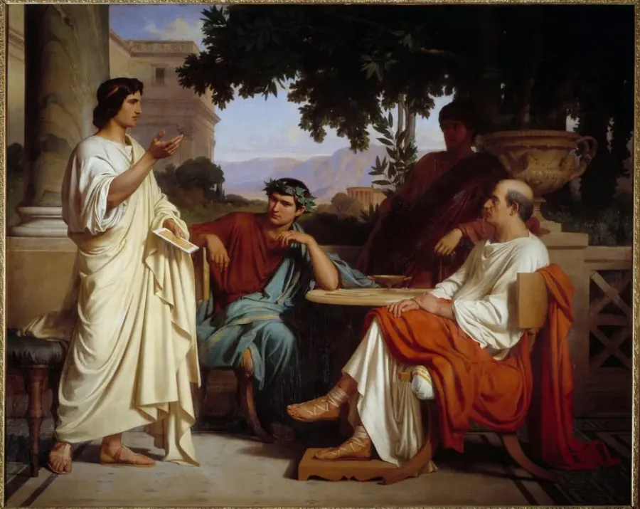 La carte Lucius Varius Rufus