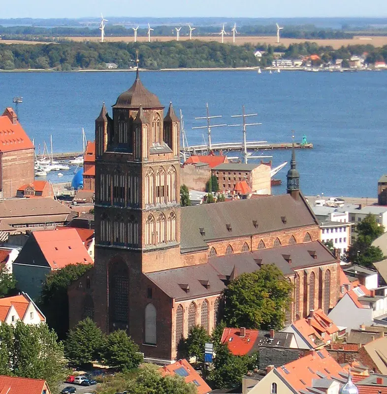 La carte Église Saint-Jacques de Stralsund