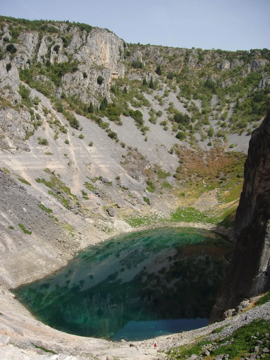 The Blue Lake card