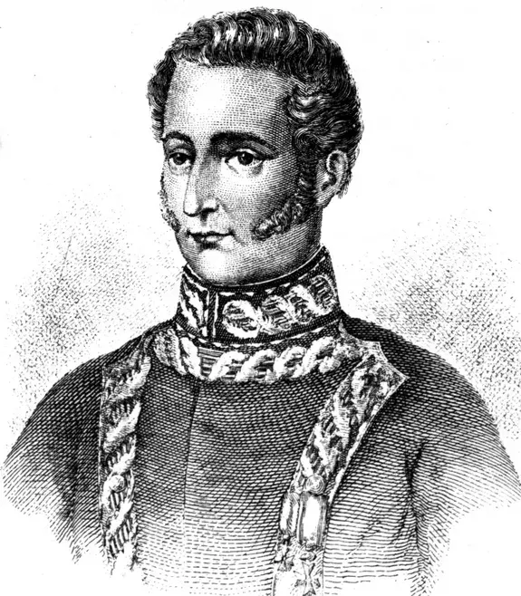 The José Bernardo de Tagle y Portocarrero, 4th Marquess of Torre Tagle card