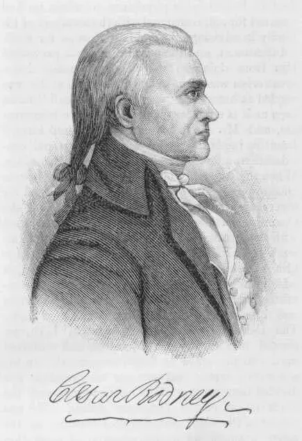 The Caesar Rodney card