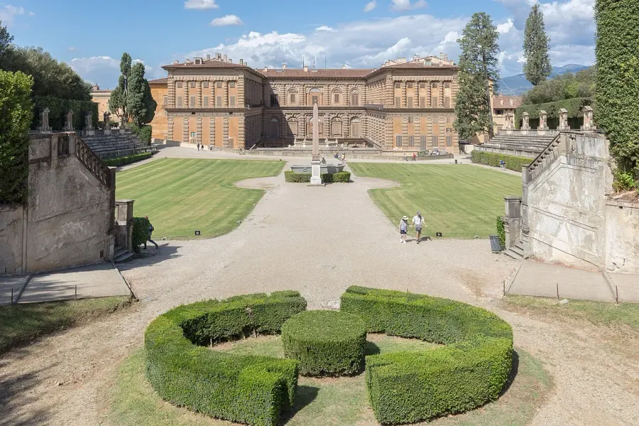 La carte Jardin de Boboli