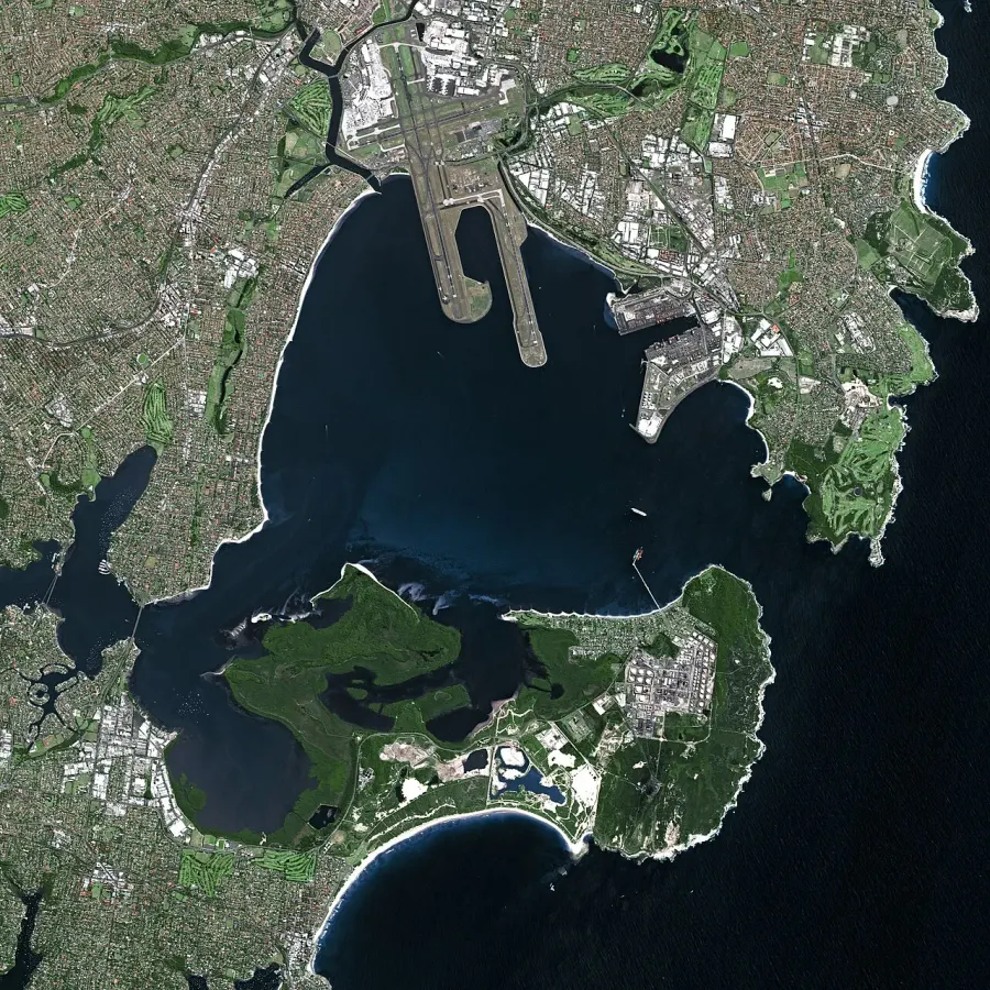 La carte Botany Bay
