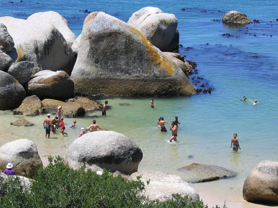 The Boulders Beach card
