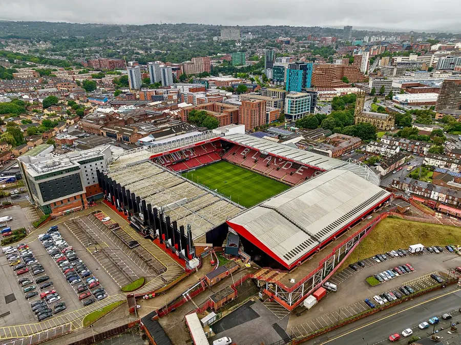 The Bramall Lane card