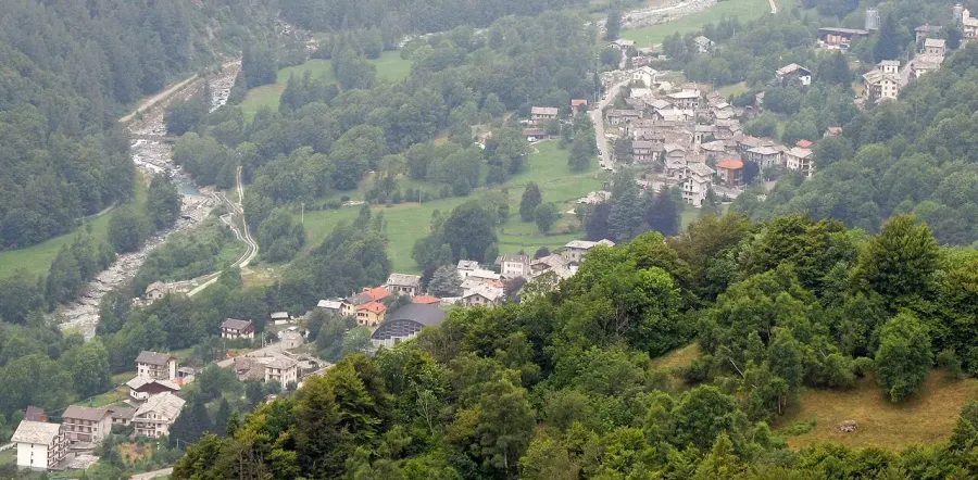 La carte Ala di Stura
