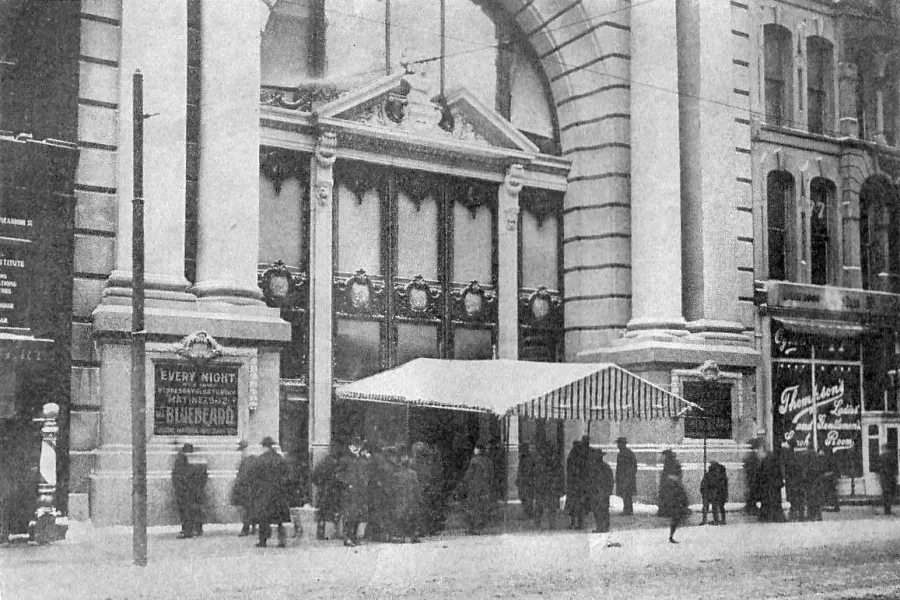 La carte Incendie du Théâtre Iroquois