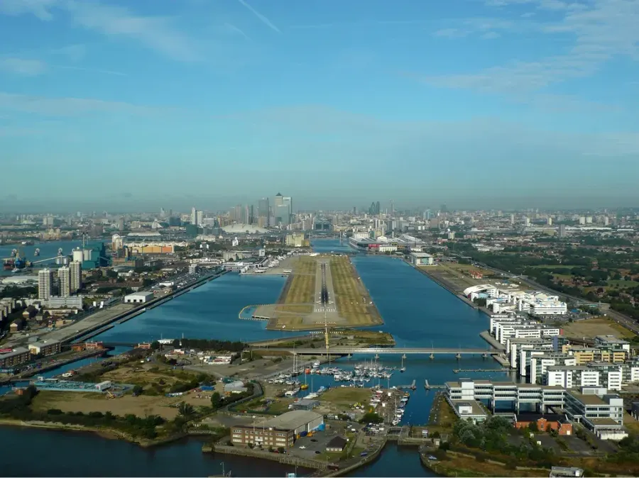 The London City Airport card