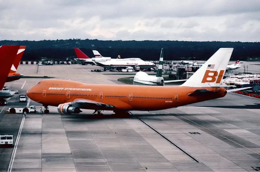 The Braniff International Airways card