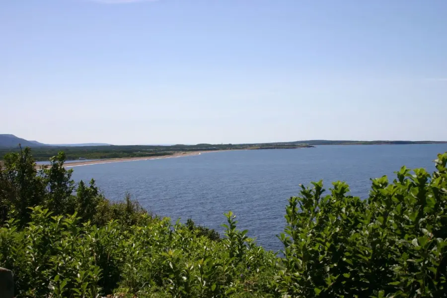 La carte Lac Bras d'Or