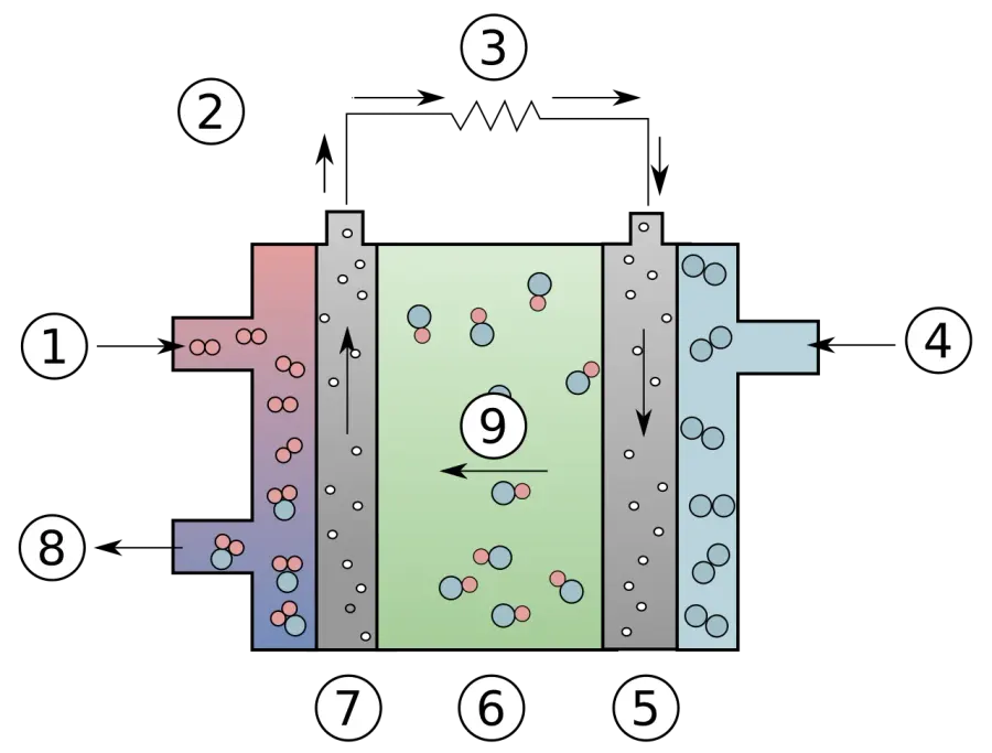 The Alkaline fuel cell card