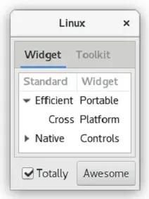The Standard Widget Toolkit card