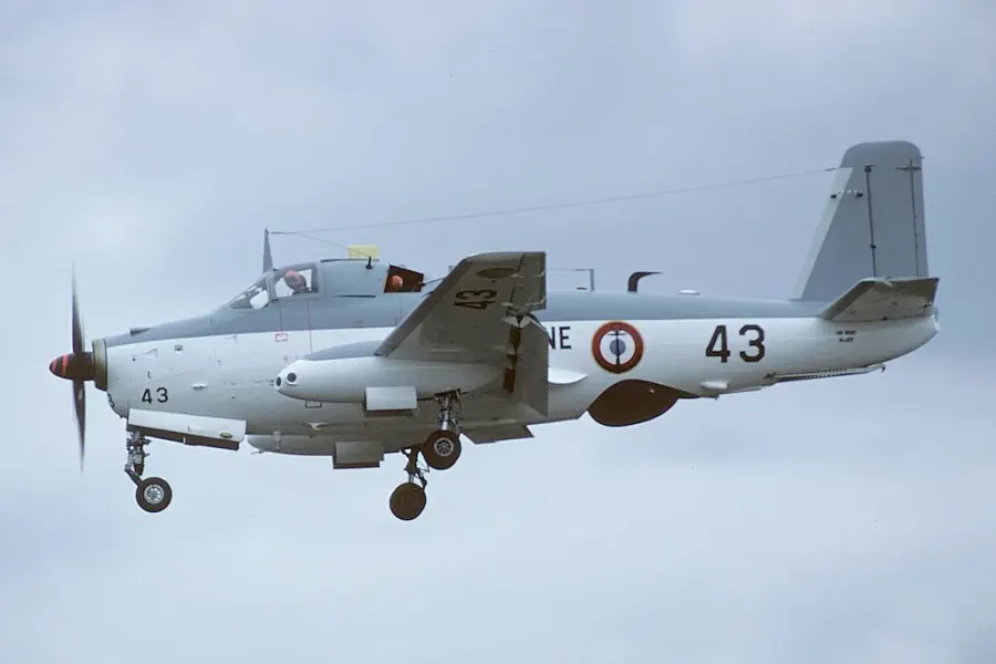 The Bréguet 1050 Alizé card
