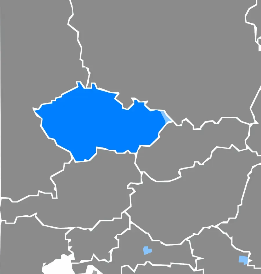La carte Tchèque