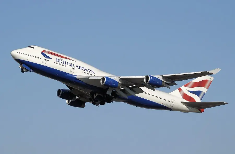 La carte Boeing 747-400