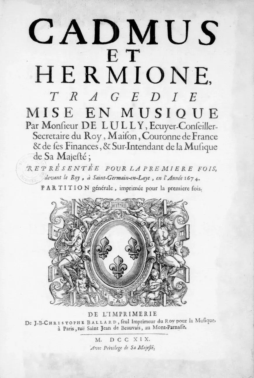 La carte Tragédie lyrique