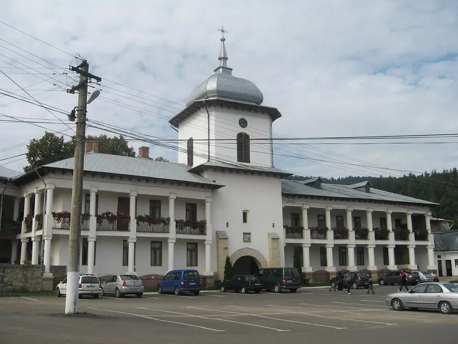 La carte Monastère de Văratec