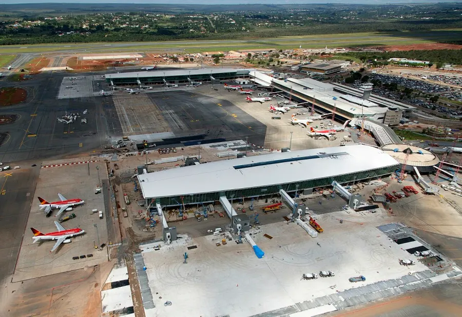 The Brasília International Airport card