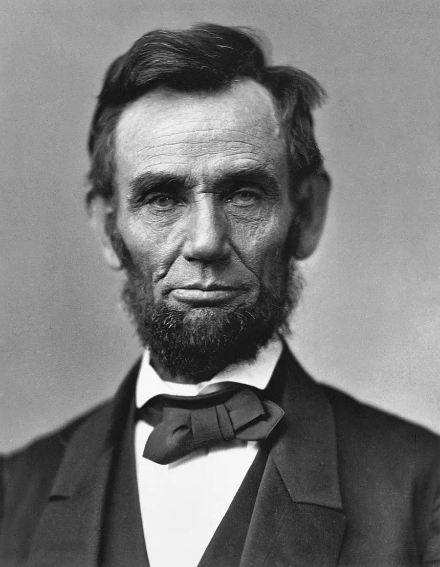 La carte Abraham Lincoln