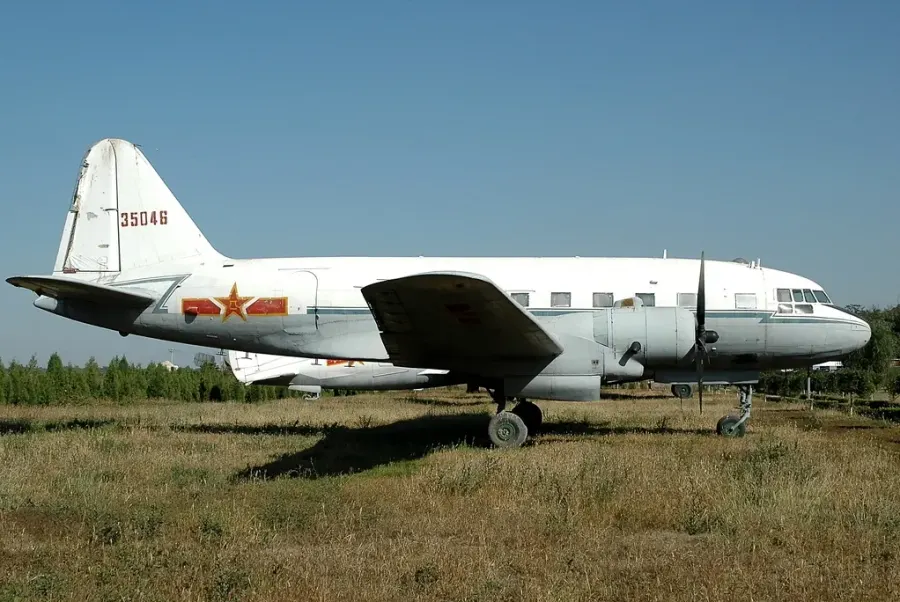 La carte Iliouchine Il-12