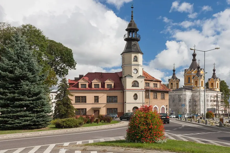 La carte Tomaszów Lubelski